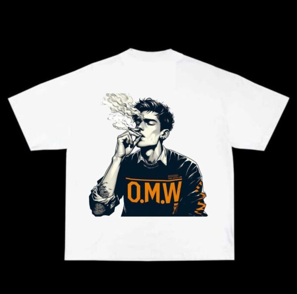 OMW Deep Thoughts Tees White T-shirt